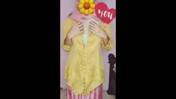 Kebaya Jilbab Pink Anggun WOT Lumer Mempesona